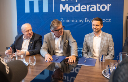 Grupa Moderator z Polonią Bydgoszcz na kolejne sezony!